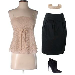 Sale!! Anthropologie Lace Cream Camisole